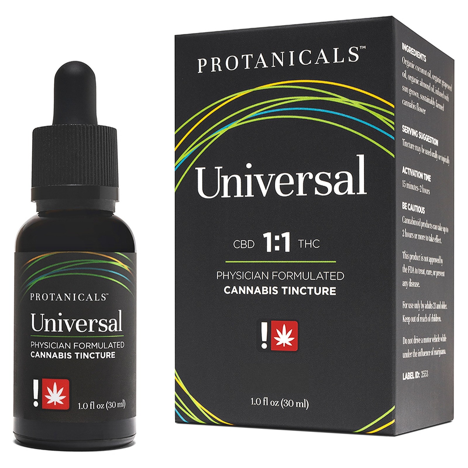 Protanicals | Universal 1:1 | Cannabis Tincture | 1oz